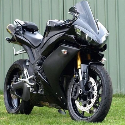 Carenado apto para Yamaha YZF R1 2007 2008 brillante negro mate inyección de plástico MSC Foto 1 de 4