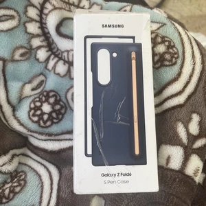 GENUINE Samsung Galaxy Z Fold6 S Pen Case Navy EF-OF95P PREOWNED! - Photo 1 sur 2