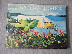 Winslow Homer Watercolours by Nicolai Cikovsky Hardback Art Book 1991 - Imagen 1 de 17