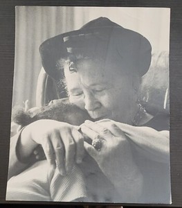 VINTAGE AFRICAN AMERICAN ICONIC PHOTO CHICAGO PULITZER PRIZE ORIGINAL