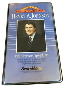 Profiles Of Achievement Henry A. Johnson Spiegel, INC VHS Video Biography - Imagen 1 de 5