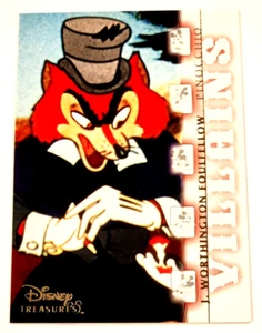 2003 Disney Treasures J. WORTHINGTON FOULFELLOW Villains Card #32 PINOCCHIO - Picture 1 of 1