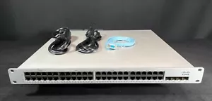 Cisco Meraki MS250-48FP-HW Gigabit Ethernet PoE Switch/UNCLAIMED -Fast Shipping - Picture 1 of 4