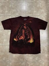 Fireball Dragon Fantasy Mythical Magical Beast Cotton The Mountain T Shirt Xl