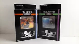 Genuine Final Fantasy Trading Cards Starter Decks X2 Type 0 & Ff 9 Retro - Picture 1 of 3
