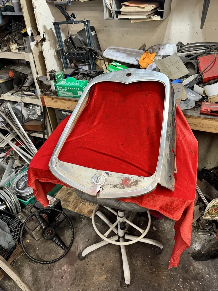 Ford Modelo A 1930 1931 Carcasa de parrilla de acero inoxidable Hot Rat Rod TROG SCTA 30’s Foto 1 de 4