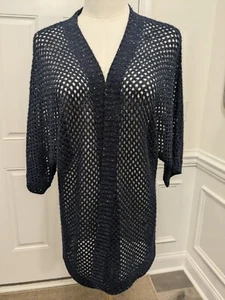 Neiman Marcus Damen Kaschmir Strickjacke vorne offen Pullover XS - Bild 1 von 6
