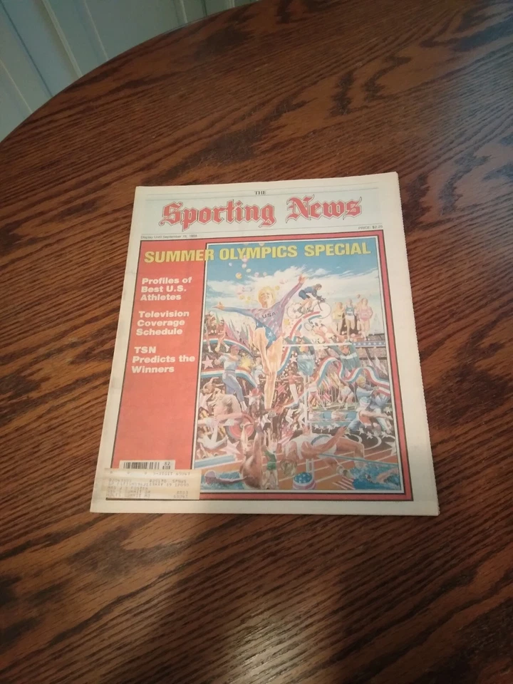 SEPTEMBER 19,1988-THE SPORTING NEWS-1988 SUMMER OLYMPICS SPECIAL(MINT) Foto 1 de 1
