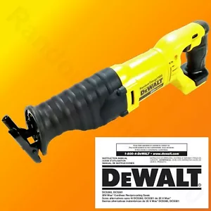 DEWALT DCS381 20 Volt MAX 20V Li-Ion Cordless Reciprocating Saw TOOL ONLY - Picture 1 of 11