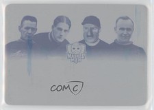 2018 Leaf Men Printing Plate Cyan 1/1 Georges Vezina Percy LeSueur Vézina 7ez