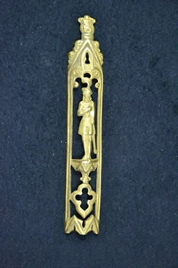 Zierornament, für Spazierstock oder Möbel, Messing, etwa 1900 - Picture 1 of 3