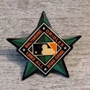 1993 MLB Major League Baseball All-Star Game Baltimore, Orioles Star Lapel Pin - Picture 1 of 4