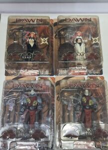 Joseph Michael Linsner's Dawn and Death NEW Sealed 2003 4 figure lot