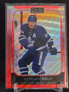2021-22 O Pee Chee Platinum Morgan Rielly #169 Red Surge - Picture 1 of 2