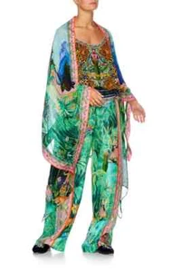 CAMILLA FRANKS BENNYS BLESSING LONG DRAPED ROBE - Bild 1 von 13