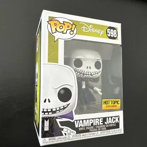 Funko Pop! Disney: Vampire Jack #598, Metallic, Hot Topic, Vaulted - Picture 1 of 6