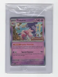 Pokemon Paldea Evolved Sello Tinkaton 105/193 Sellado Promo Exclusivo de la UE - Imagen 1 de 2