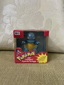 Rare Vintage Pokémon Electronic Squirtle 07 Figur Boxed BNIB Hasbro 1998 - Bild 1 von 10