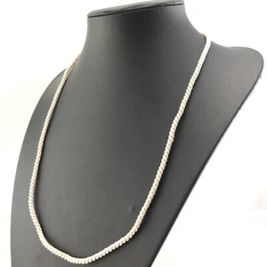 ⭐ Pierre Lang Halskette Collier Anhänger Strick Kette Perle Magnet Gold Go 96 ⭐ - Bild 1 von 3