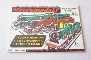Micromodelos Pre Agrupación Ferrocarril Loco Modelo Set Gran Oso Sellado Sin Usar - Imagen 1 de 2