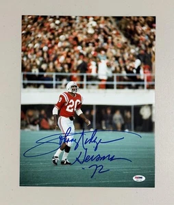 JOHNNY RODGERS SIGNED NEBRASKA CORNHUSKERS 11x14 PHOTO w/HEISMAN '72 - PSA/DNA - Picture 1 of 1