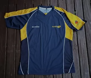 Australian Rugby Training Jersey Good Clean Condition Polyester Men's XL R135 - Picture 1 of 3