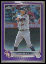 2022 Topps Chrome Update #USC36 Aledmys Diaz Purple Refractor