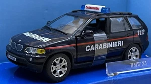 Cararama Very Rare 1:43 BMW X5 - Italian Police - Carabinieri - Picture 1 of 3