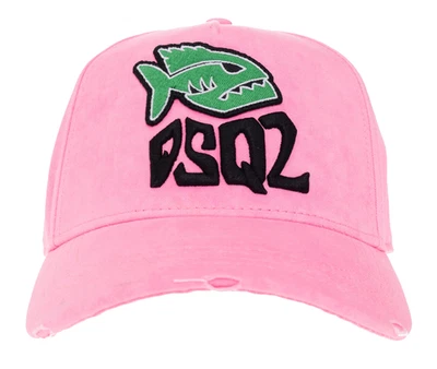 Gorra de béisbol Dsquared2 parche de pez icono logotipo gorra sombrero gorra gorra de béisbol Foto 1 de 4