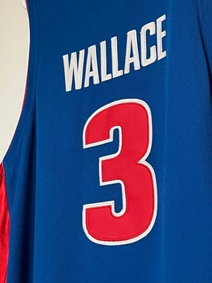 TOTALMENTE NUEVO Camiseta Ben Wallace Detroit Pistons Reebok Auténtica Talla 52 Foto 1 de 4