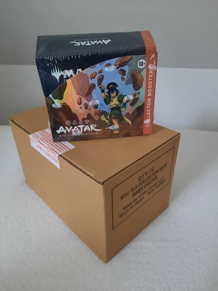 Magic MTG Avatar: The Last Airbender 6 Collector Booster Box Case Sealed Neu OVP - Bild 1 von 1