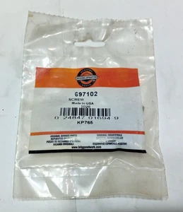 (1) Vite BRIGGS & STRATTON 697102 OEM originale NOS R103 - Foto 1 di 3