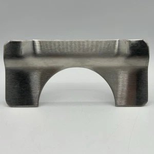 Tiradores de cajón de 2 manijas de gabinete de acero inoxidable hechos a mano, (mide 7” x 3-1/4”) - Imagen 1 de 12