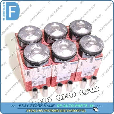 Juego de 6 pistones y anillos STD para Jaguar XF Land Rover Discovery AJ126 306PS 3,0 L Foto 1 de 4