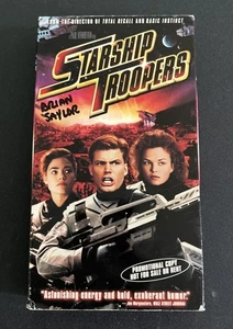 Starship Troopers (1997) - VHS Sci Fi Action Adventure Epic, Promotional Copy - Picture 1 of 7