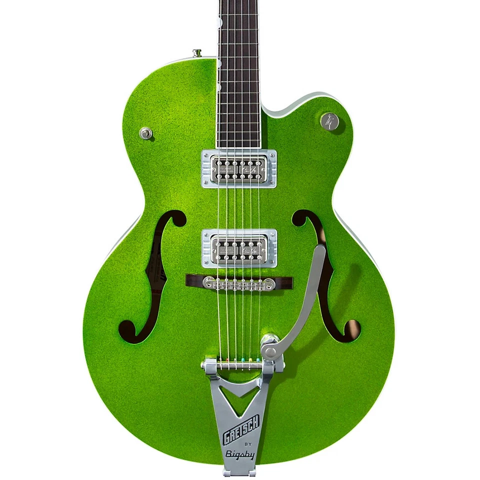 Gretsch G6120t Brian Setzer Signature Hot Rod - Extreme Coolant Green Sparkle