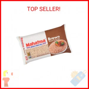 Mahatma Whole-Grain Brown Rice, 32-Ounce Bag of Rice, Stovetop or Microwave Rice - Picture 1 of 2