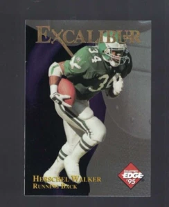 1995 Collector's Edge Excalibur 22K Herschel Walker #17 Eagles (H) - Bild 1 von 1
