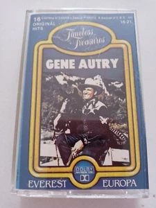Gene Autry: Timeless Treasures - 16 Original Hits Cassette Tape 1983 - Picture 1 of 6