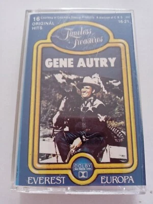 Gene Autry: Timeless Treasures - 16 Original Hits Cassette Tape 1983 - Image 1 of 4