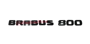 Brabus 800-Stil Außenbuchstaben Emblem Abzeichen Logo Mercedes Smart Fahrzeuge - Bild 1 von 10