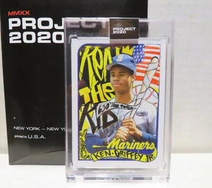 Topps PROJECT 2020 Card 6- 1989 Ken Griffey Jr. King Saladeen - Print Run: 2504 - Picture 1 of 5