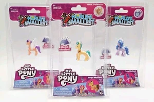 New Lot Of 3 Packs World's Smallest My Little Pony Collection Series 2 Set - Picture 1 of 9