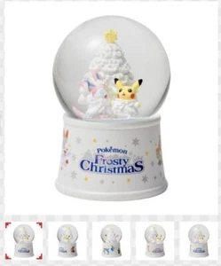 Pokemon Center Pokemon Pikachu Nymphia Original Snow Globe Christmas present1023 - Picture 1 of 3