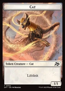 Cat Token C Foil #2 | DFT Aetherdrift | Magic The Gathering - Imagen 1 de 1