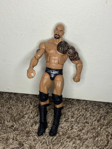 Mattel WWE Elite Series #16 THE ROCK figure loose Cover