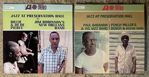 Preservation Hall New Orleans Jazz Lot of 2 Vinyl Record LP Excellent Condition - Picture 1 of 2