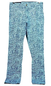 Vineyard Vines Breaker Hose Herren 28 x 32 Slim Fit Stretch Blau Flamingo Print - Bild 1 von 12