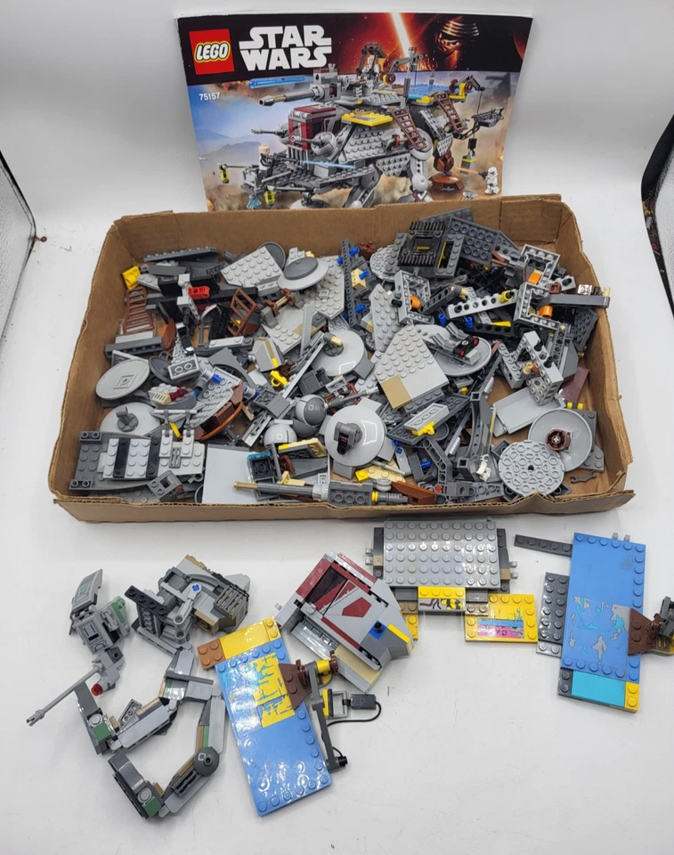 Lego Star Wars Set 75157 Captain Rex's AT-AT INCOMPLETE Vehicle NO FIGURES - Image 1 of 4