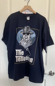 Vintage Biggie Smalls T-shirt Navy Blue 2XL NWT Hip Hop Rapper Notorious BIG Yo - Picture 1 of 4